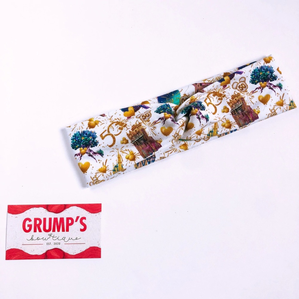 Brand New - Grumps Bowtique Knotted Headband